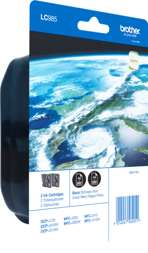 Brother LC-985BKBP2DR [ LC985BKBP2DR / LC-985 ] Tintenpatrone