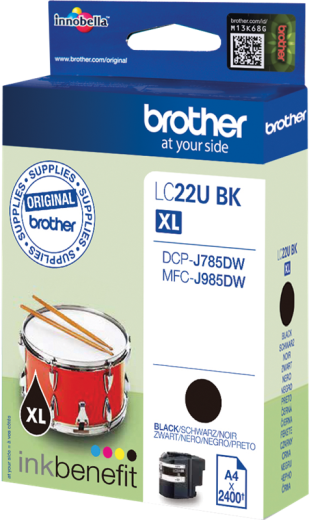 Brother LC22UBK [ LC22UBK / LC-22U ] Tintenpatrone