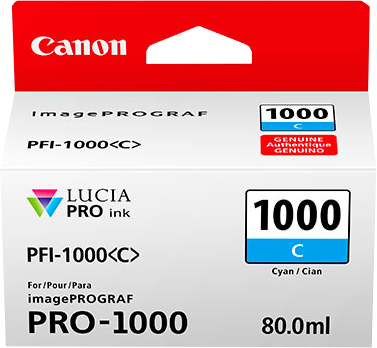 Canon PFI-1000c [ PFI1000c / 0547C001 ] Tintenpatrone