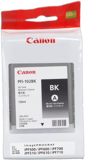 Canon PFI-102bk [ PFI102bk / 0895B001 ] Tinte