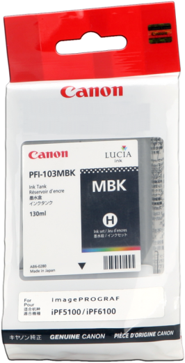 Canon PFI-103mbk [ PFI103mbk / 2211B001 ] Tinte