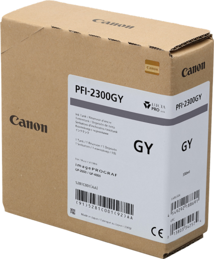 Canon PFI-2300gy [ PFI2300gy / 5281C001 ] Tintenpatrone