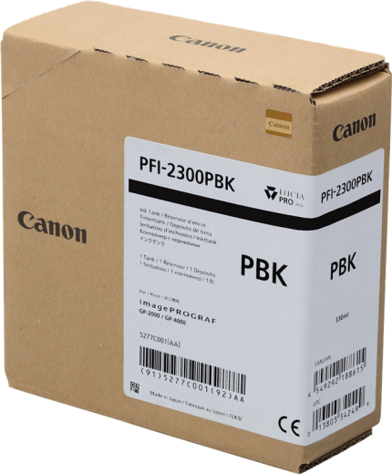 Canon PFI-2300pbk [ PFI2300pbk / 5277C001 ] Tintenpatrone