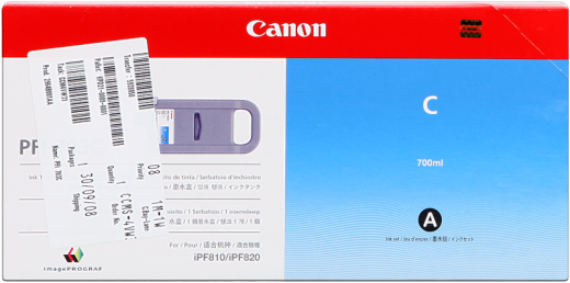 Canon PFI-703c [ PFI703c / 2964B001 ] Tinte