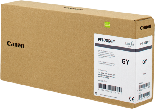 Canon PFI-706gy [ PFI706gy / 6690B001 ] Tintenpatrone