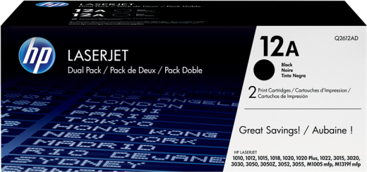 HP Q2612AD [ Q2612AD / 12A ] Druckkassette