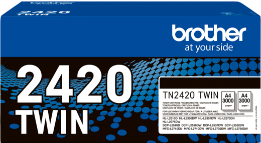Brother TN-2420-TWIN [ TN2420TWIN / TN-2420 ] Multipack