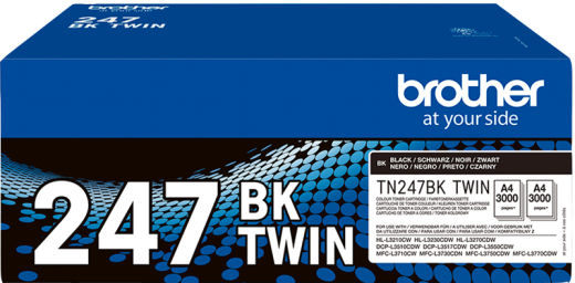 Brother TN-247BK-TWIN [ TN247BKTWIN / TN-247 ] Multipack