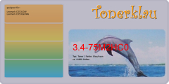 Toner 3.4-75M2HC0 kompatibel mit Lexmark 75M2HC0 / CS531/CX532