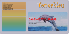 Toner 3.6-TN625XXL-RAINB kompatibel mit Brother TN-625XXLBK / 625XXL