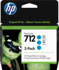 HP 3ED77A [ 3ED77A / 712 ] Multipack