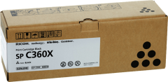 Ricoh 408250 [ 408250 / SP C360XBK ] Toner