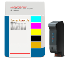 Tintenpatrone 4.1-T6N03AE-BULK kompatibel mit HP T6N03AE / 303XL