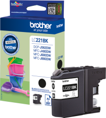 Brother LC221BK [ LC221BK / LC-221 ] Tintenpatrone