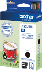 Brother LC22UBK [ LC22UBK / LC-22U ] Tintenpatrone