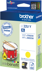 Brother LC22UY [ LC22UY / LC-22U ] Tintenpatrone