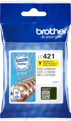 Brother LC421Y [ LC421Y / LC-421Y ] Tintenpatrone